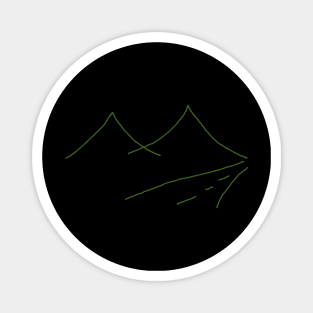 GREEN PEAKS Magnet